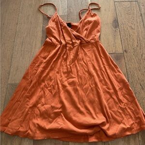 Orange Summer Dress